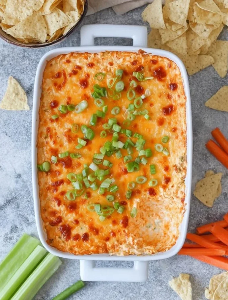 Cottage Cheese Buffalo Chicken Dip