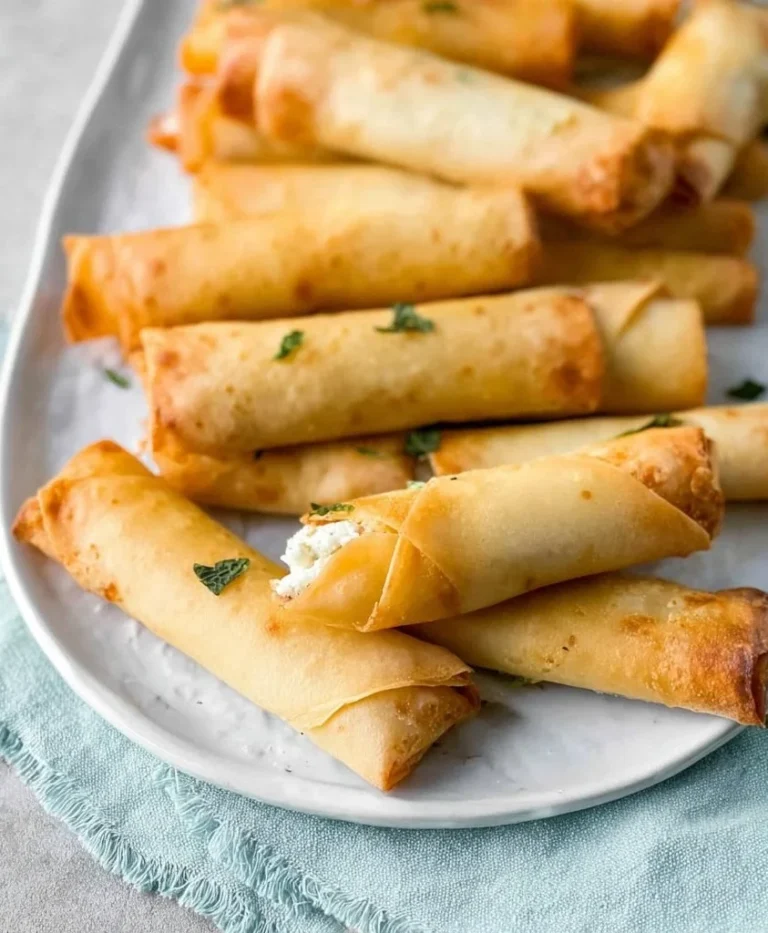 Crispy Cheese Rolls