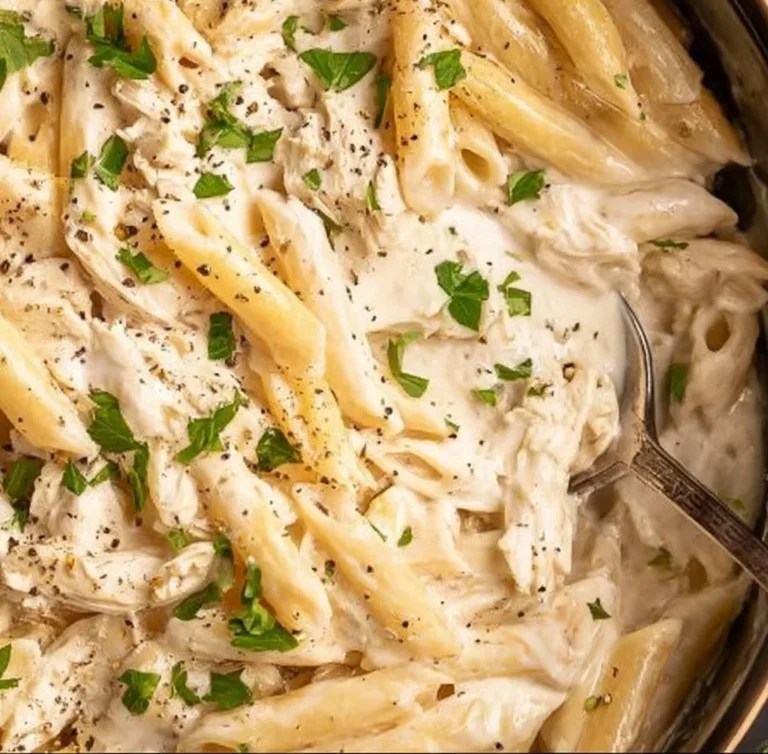 Crockpot Chicken Alfredo