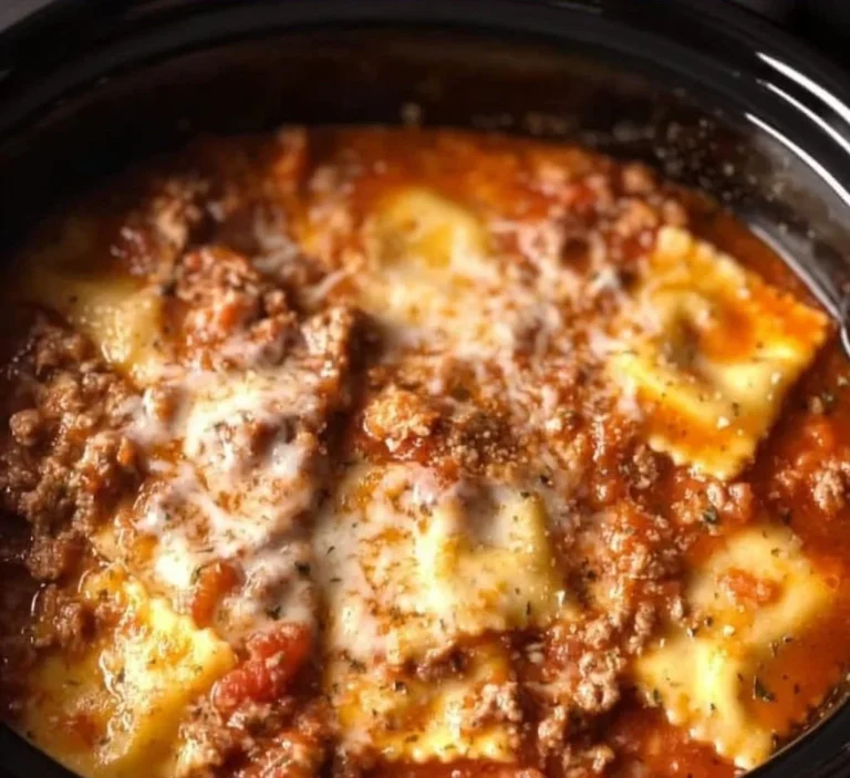 Crockpot Ravioli Lasagna: A Hands-Off, Flavor-Packed Comfort Food Masterpiece