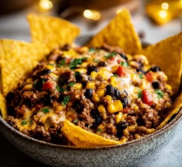Crockpot Taco Casserole