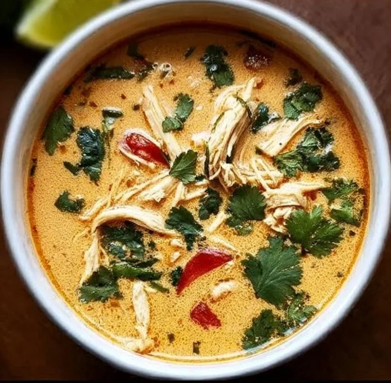Crockpot Thai Coconut Chicken Soup