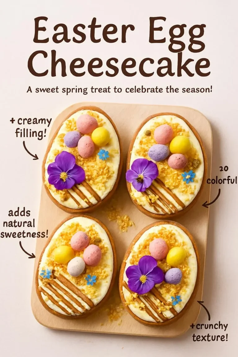 Easter Egg Cheesecake