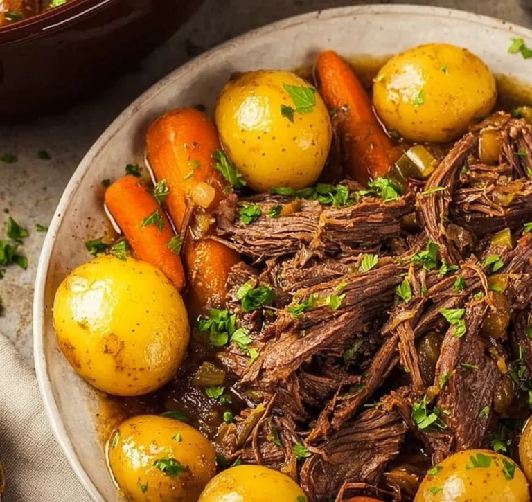 Easy Crockpot Chuck Roast