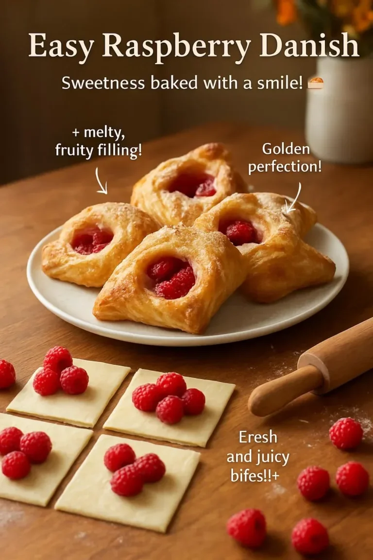Easy Raspberry Danish