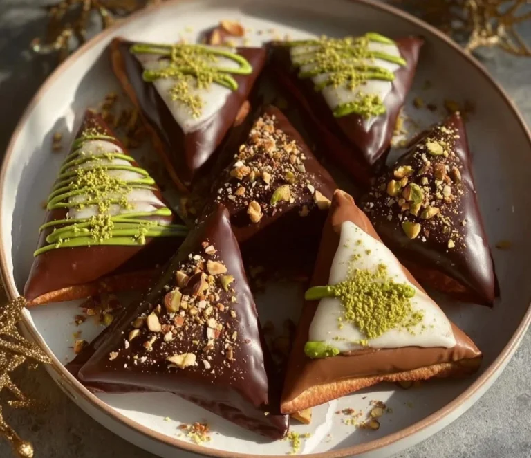 Festive Chocolate Pistachio Ramadan Samosas