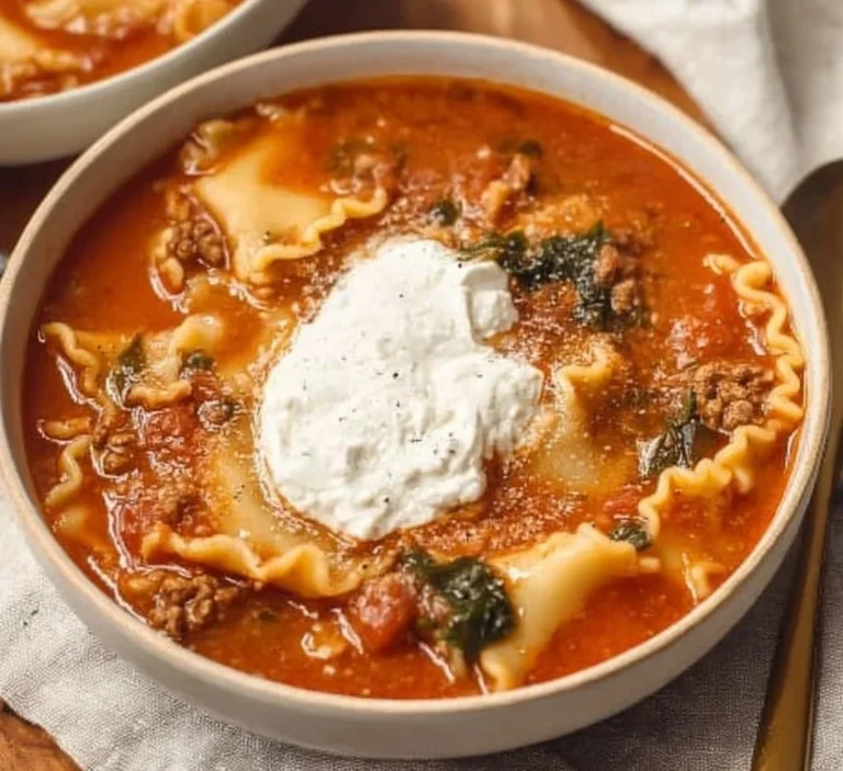Gluten Free Lasagna Soup (Dairy Free)
