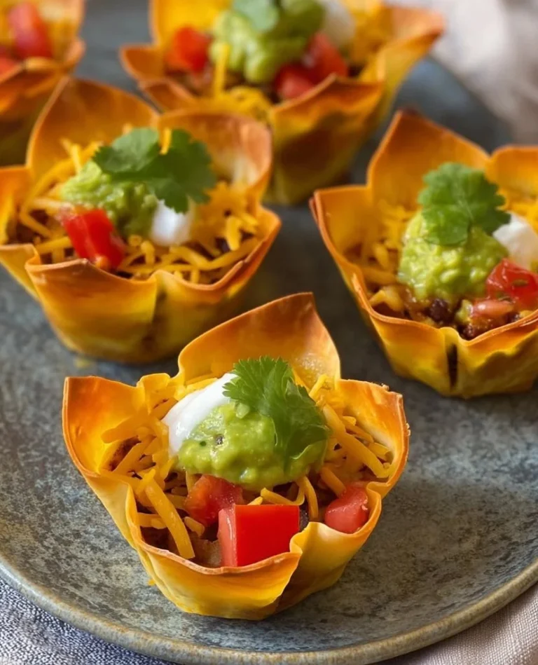 Hearty Beef Taco Cups