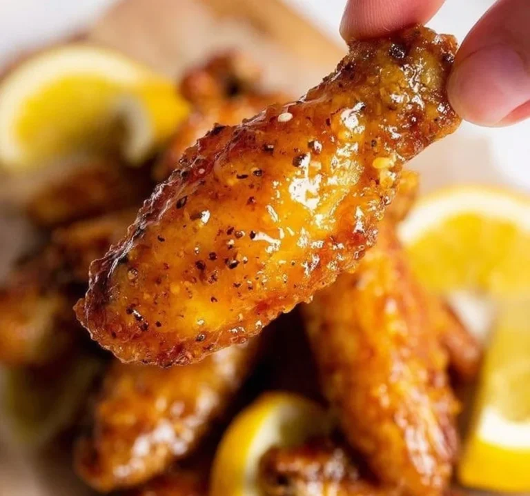 Honey Lemon Pepper Wings