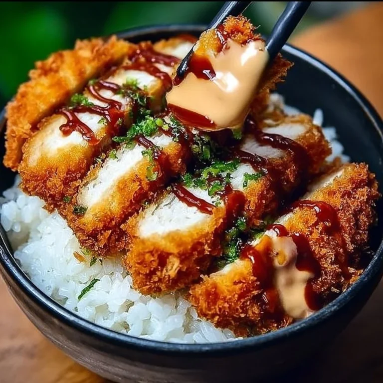 Japanese Katsu Bowls with Katsu Sauce