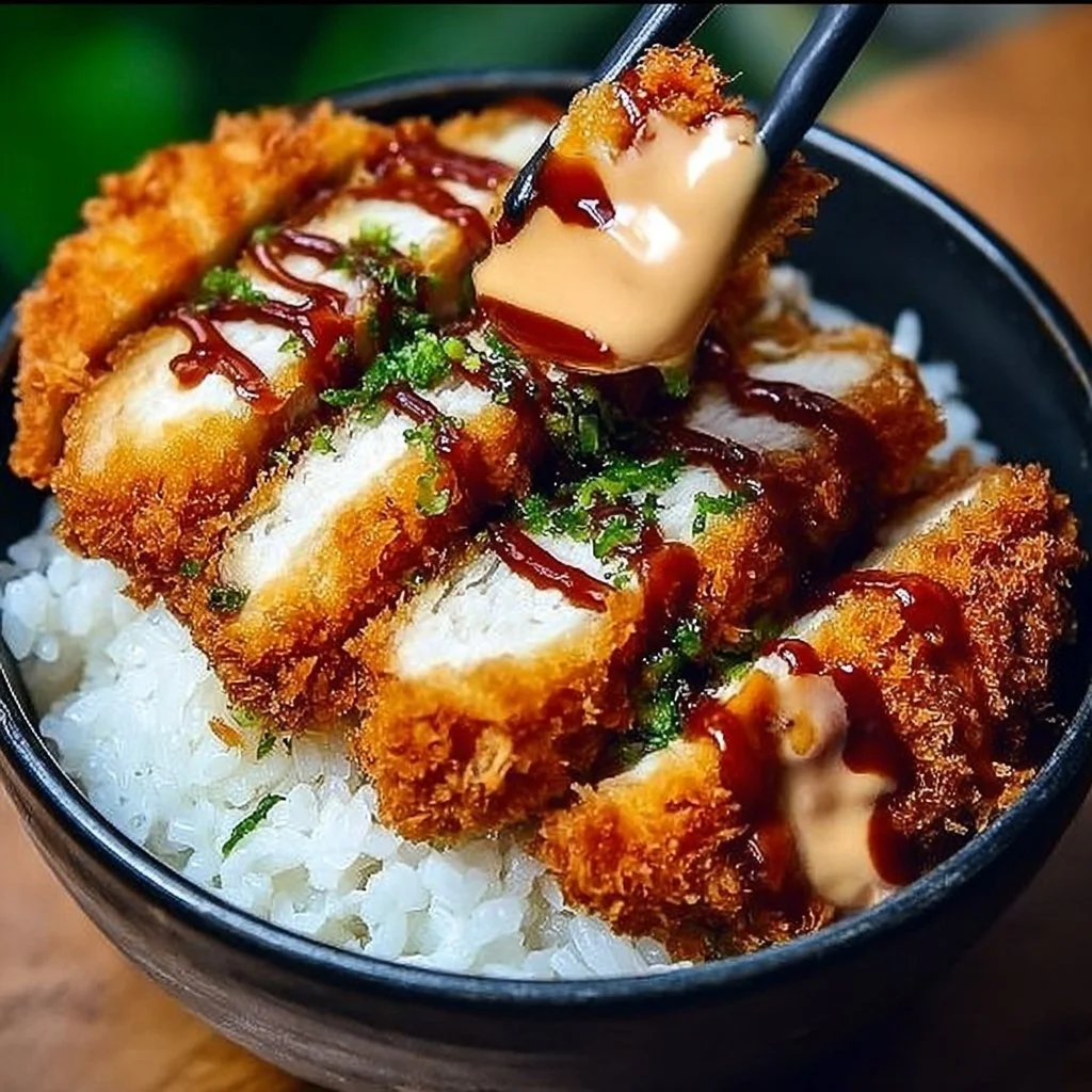 Japanese Katsu Bowls with Katsu Sauce