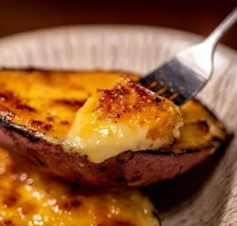 Japanese Sweet Potato Crème Brûlée