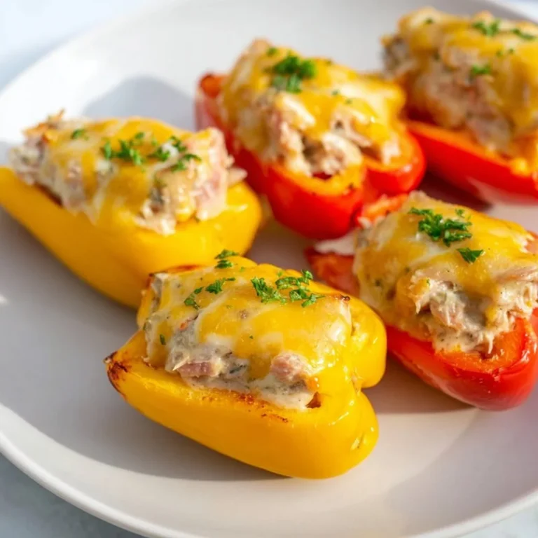 Keto Tuna Melt Poppers