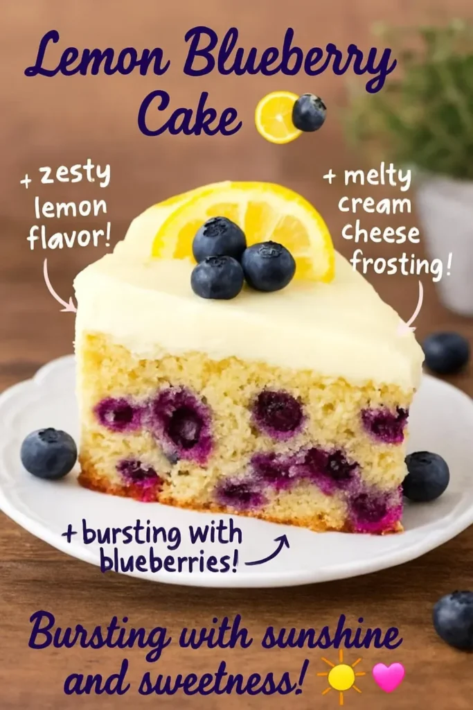 Lemon Blueberry Cake