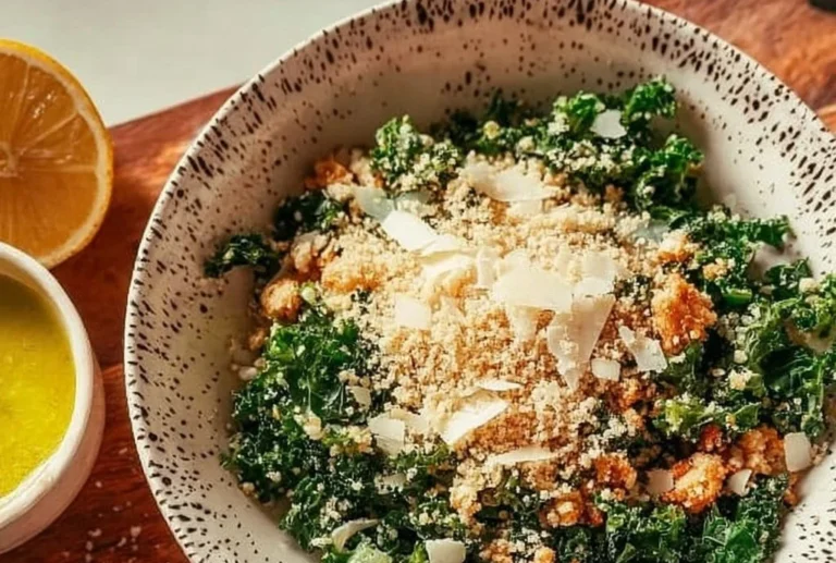 Lemon Parm Kale Salad