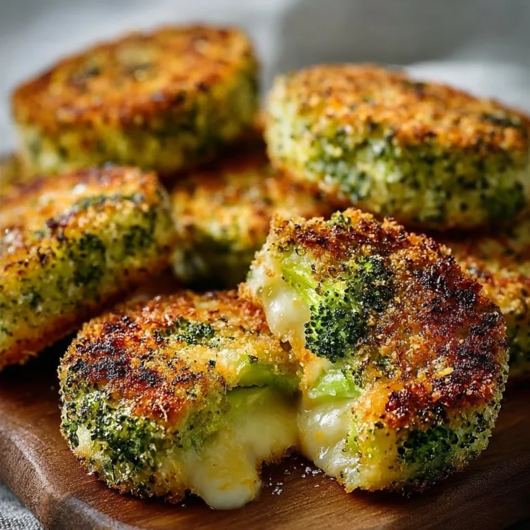 Low Carb Broccoli Cheese Rounds