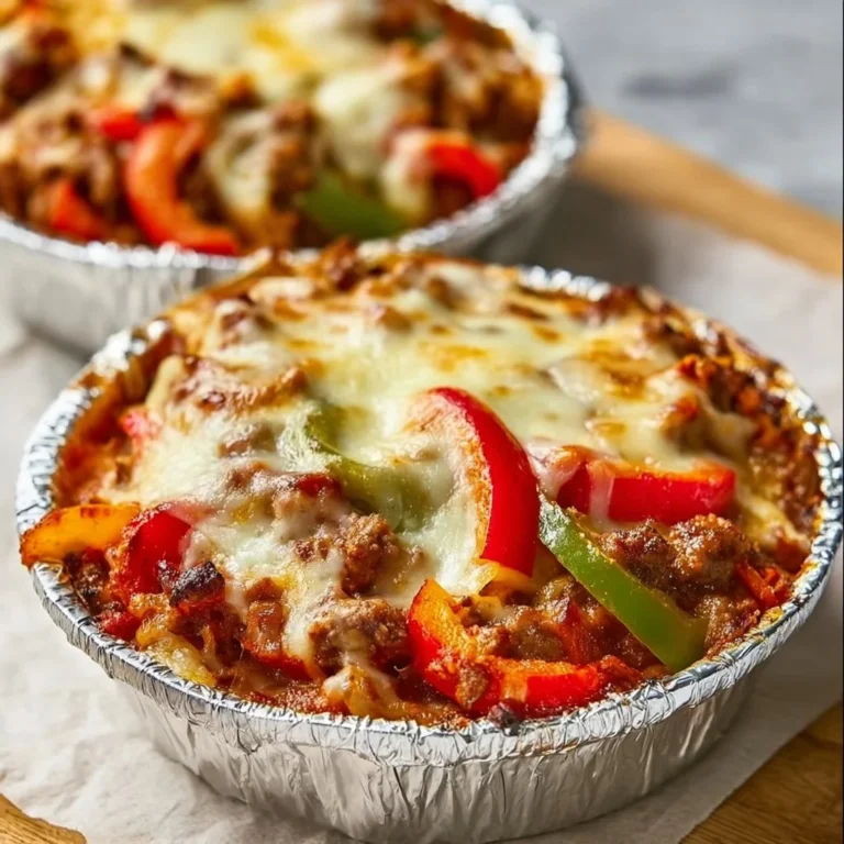 Low Carb Crustless Pizza Bowl