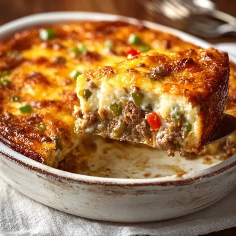 Low Carb Philly Cheesesteak Casserole