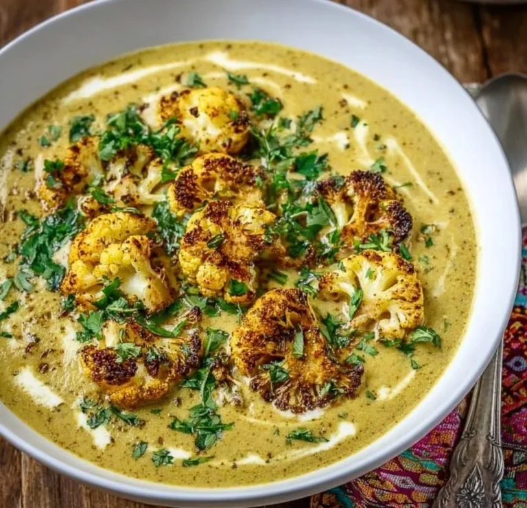 Mediterranean Cauliflower Soup Recipe
