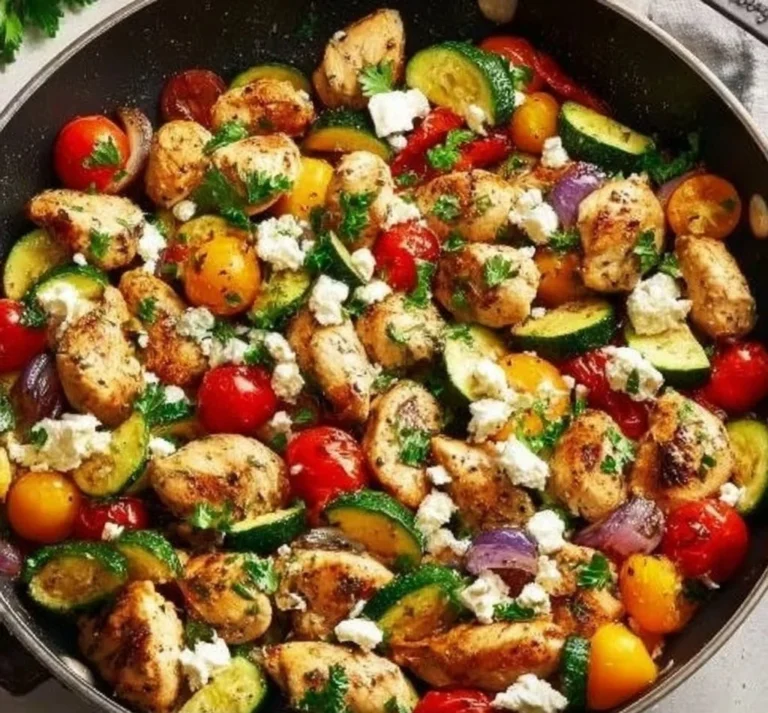 Mediterranean Chicken Stir Fry