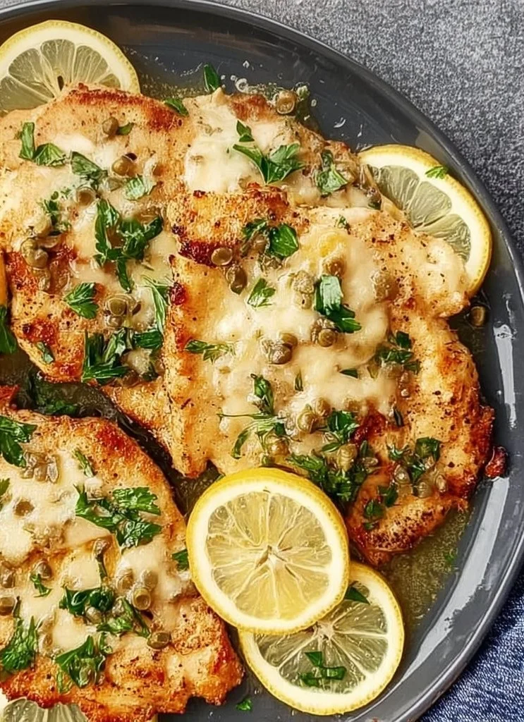 Mediterranean Style Chicken Piccata