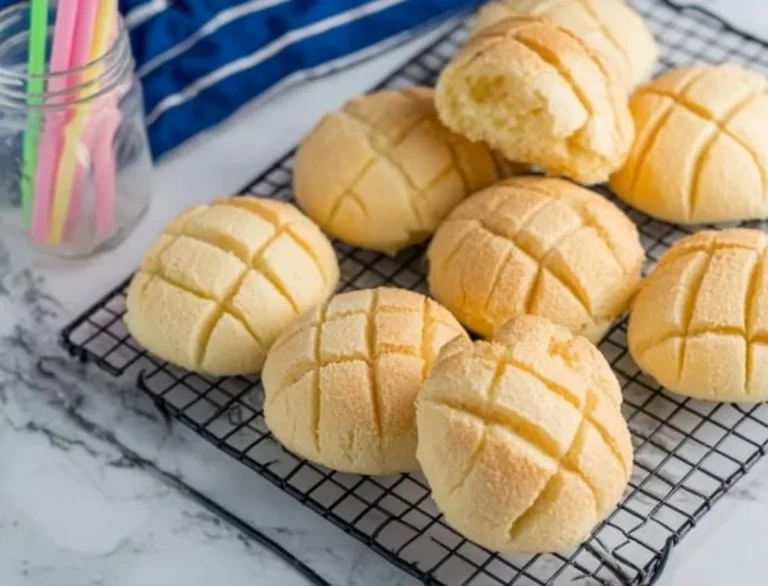Melon Bread with Buttery Crust
