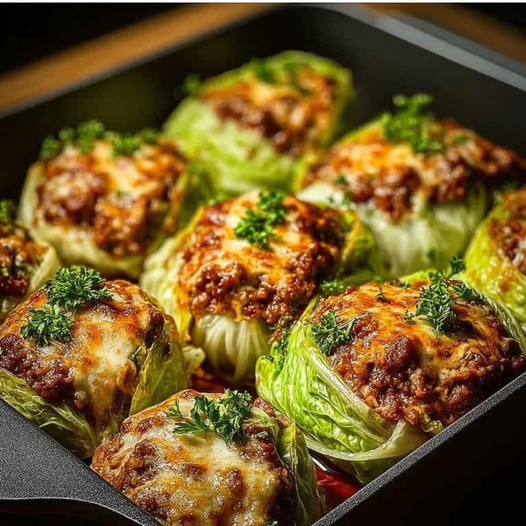 Oven-Baked Cabbage Burgers