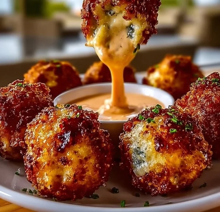 Reuben Balls with Spicy Thousand Island Dipping Sauce