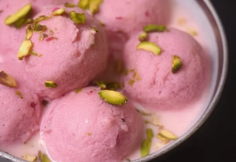 Rose Rasmalai