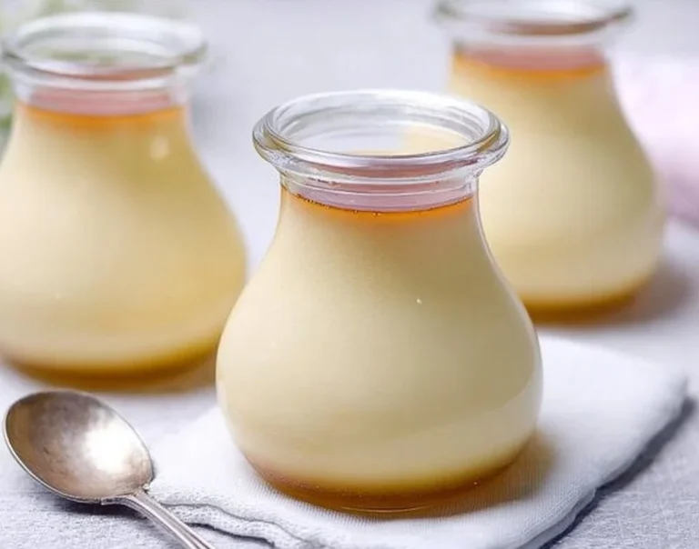 Silky Japanese Custard Pudding