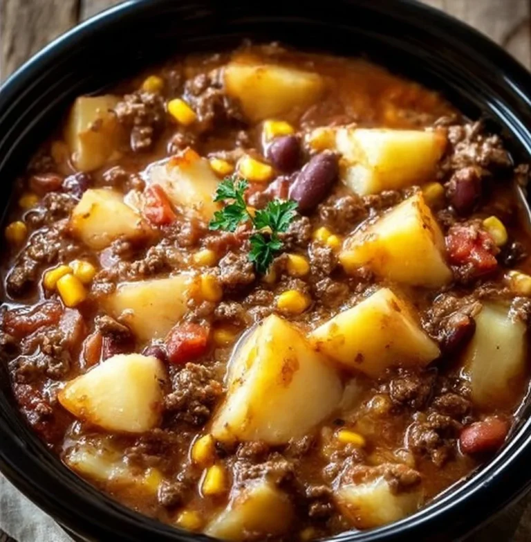 Slow Cooker Cowboy Casserole