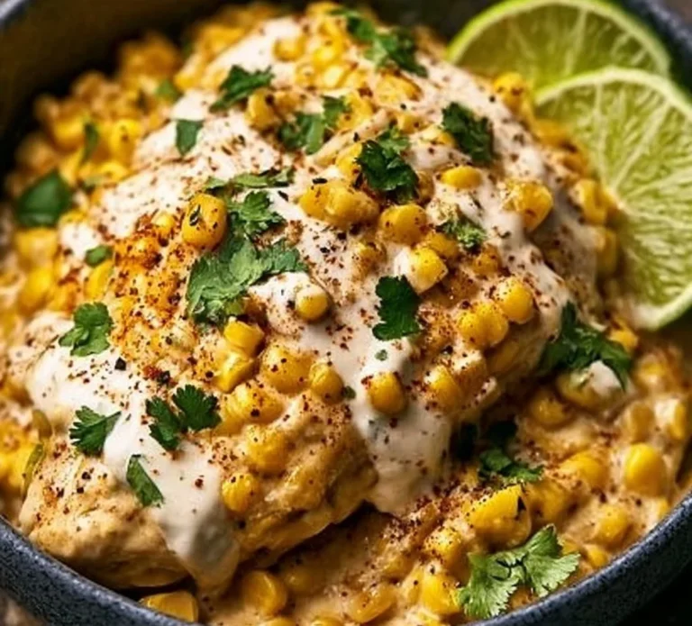 Slow Cooker Street Corn Chicken: Creamy Comfort in Every Bite