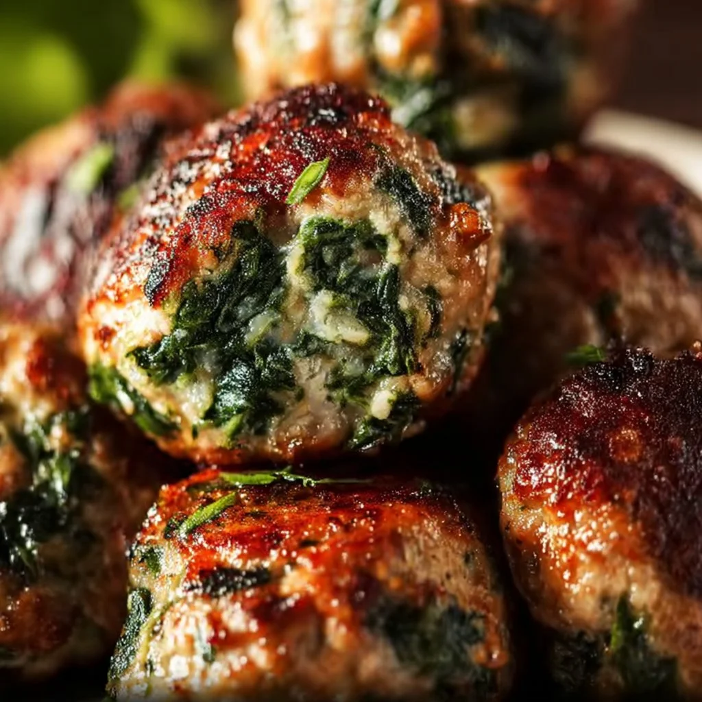 Spinach Garlic Meatballs Recipe Everyone Will Love