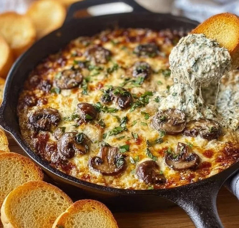 Stuffed Mushroom Dip
