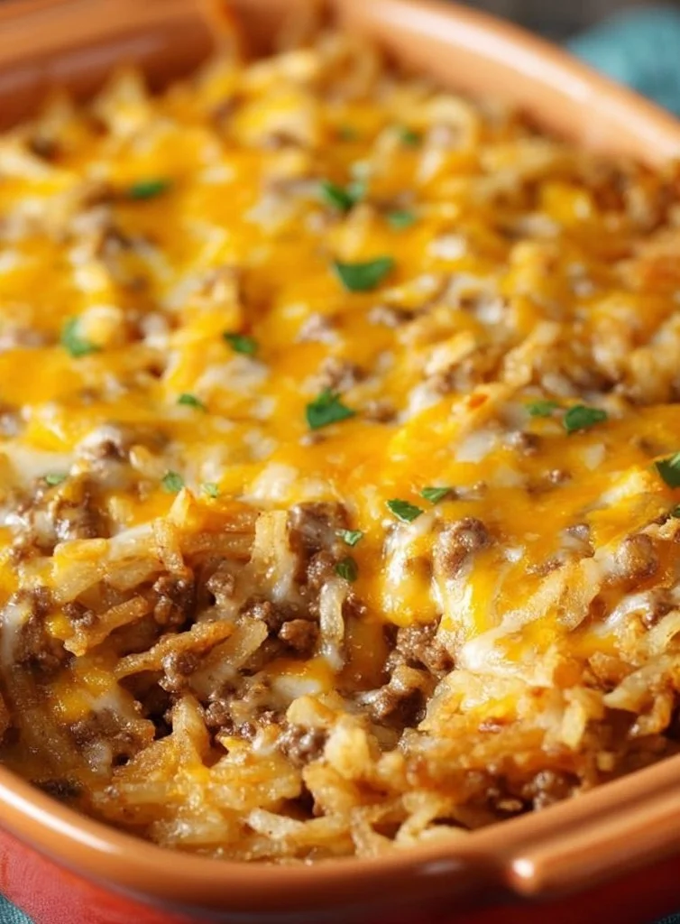 This Taco Crock Pot Hashbrown Casserole recipe is super simple and really delicious! It is sure to be…