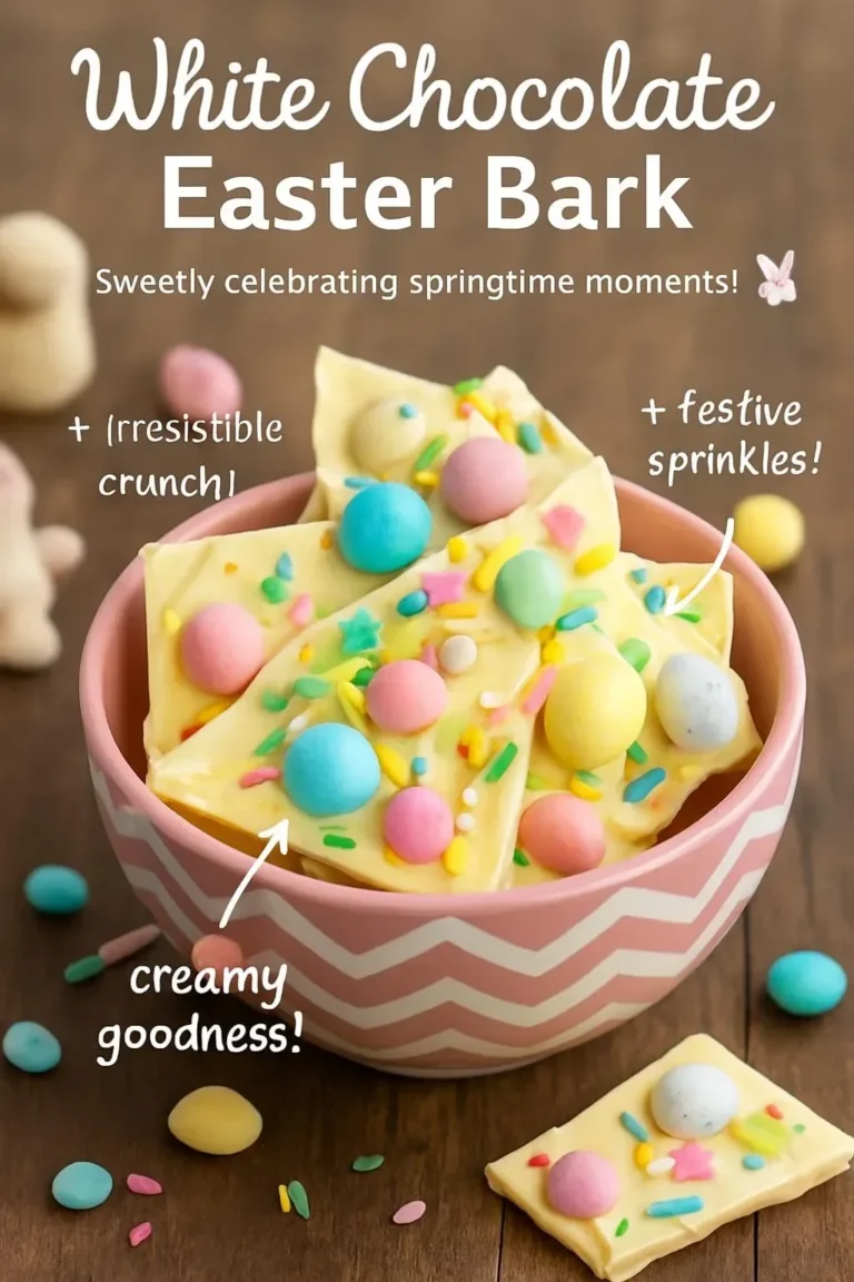 White Chocolate Easter Bark