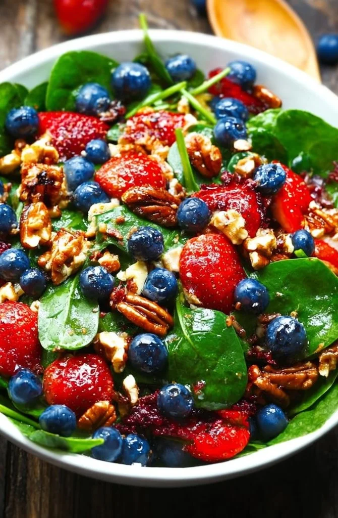 30-Minute Strawberry Spinach Salad