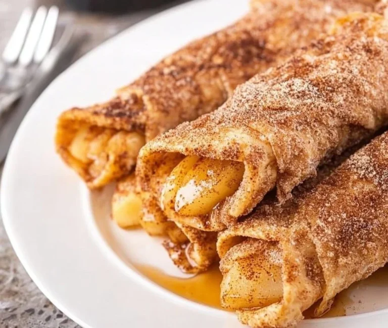 Air Fryer Apple Pie Taquitos