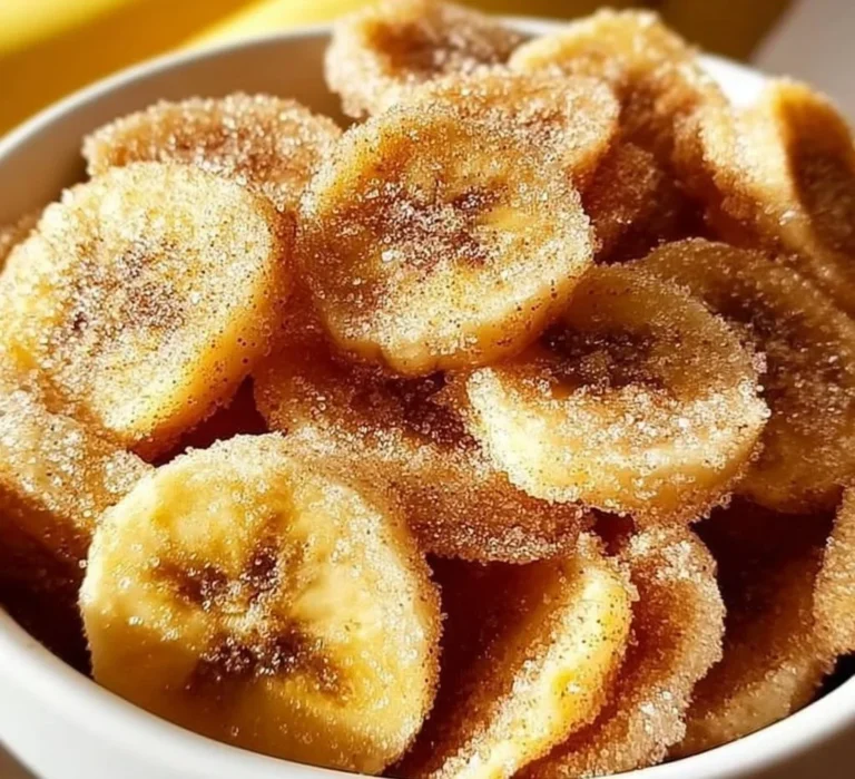 Air Fryer Cinnamon Banana Chips