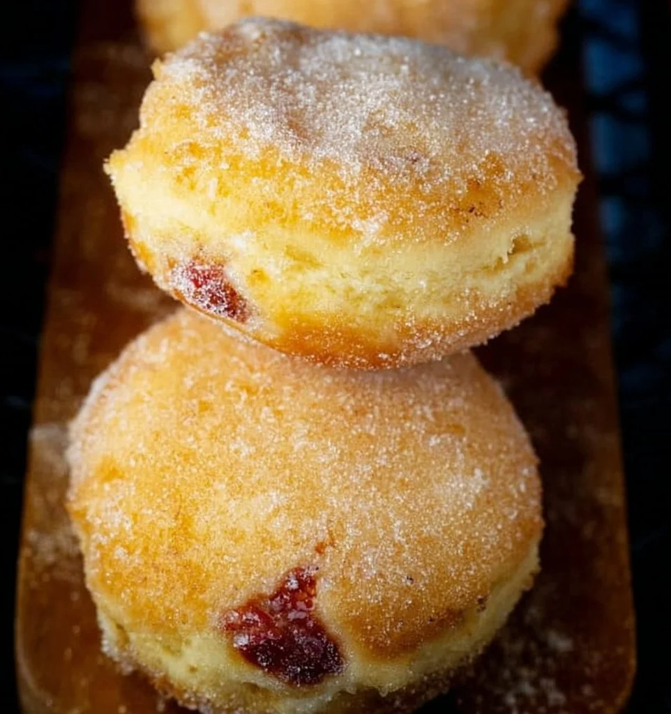 Air Fryer Jelly Donuts