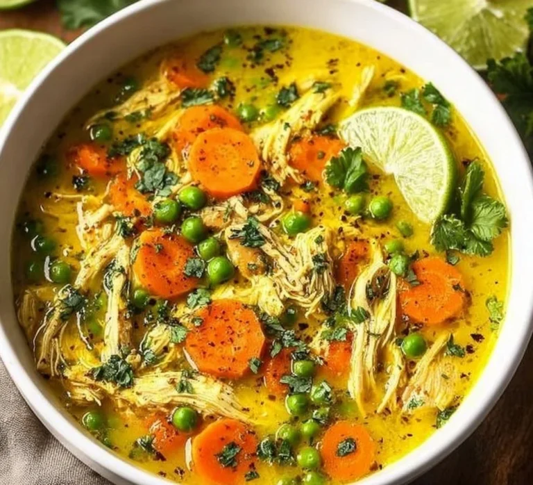 Anti-Inflammatory Turmeric Chicken Soup