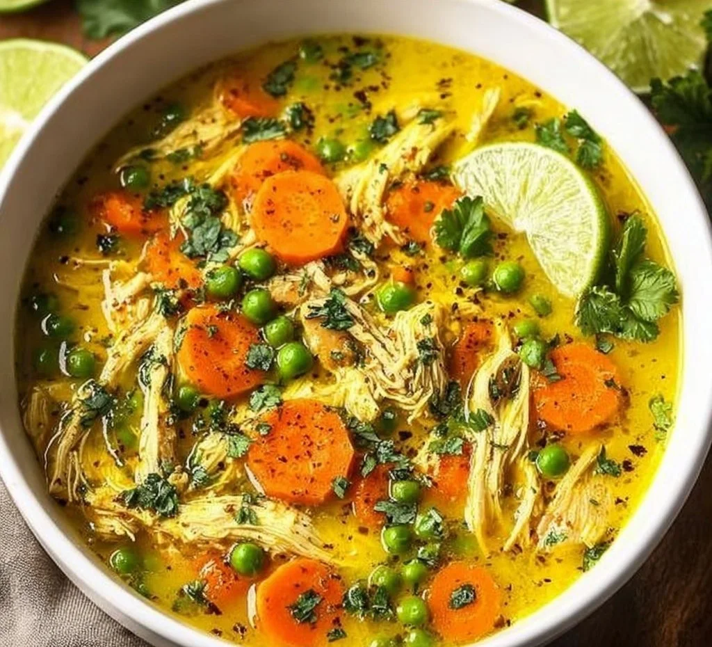 Anti-Inflammatory Turmeric Chicken Soup