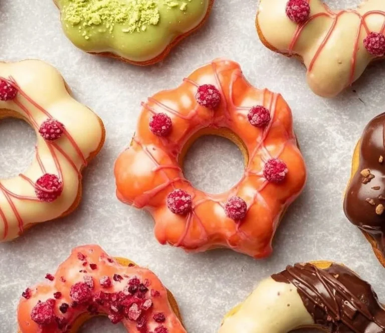 Baked Sweet Mochi Donuts