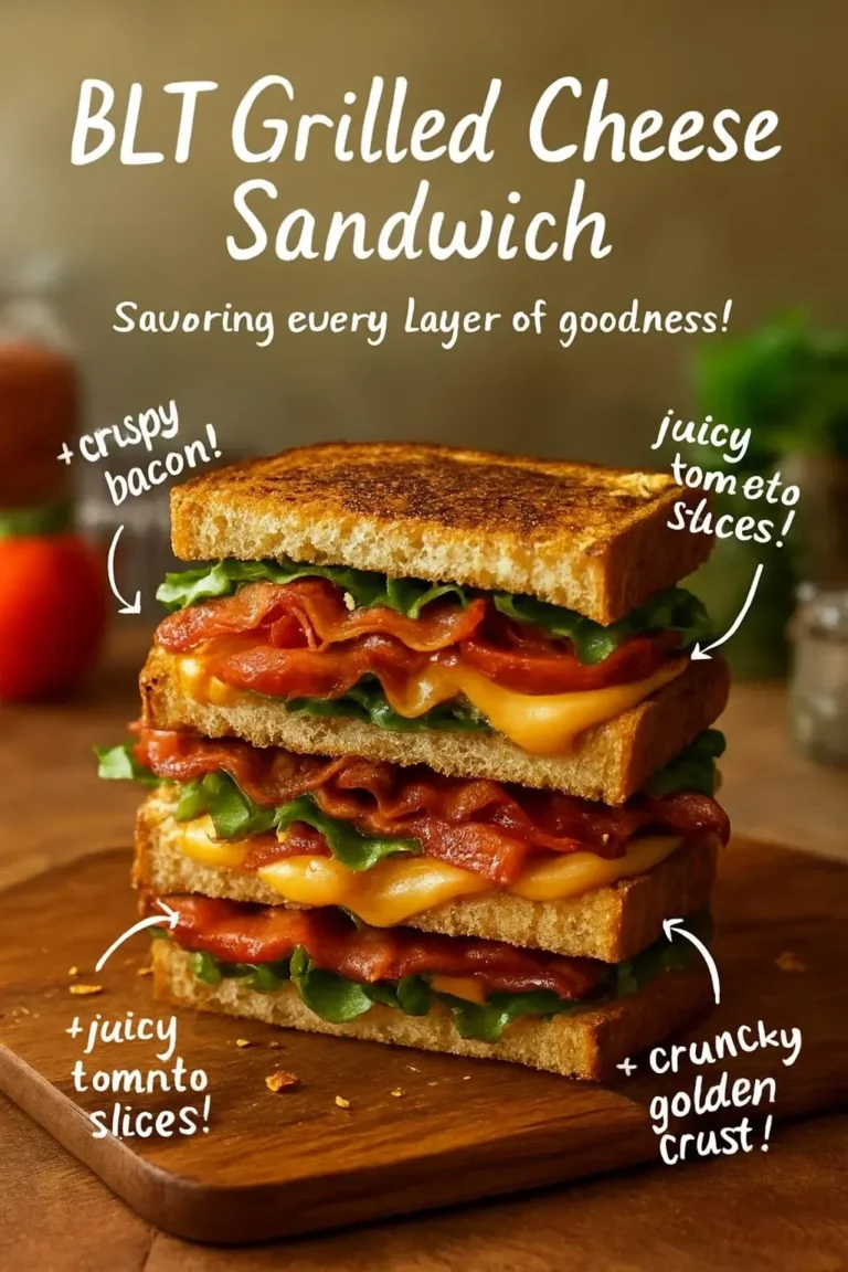 BLT Grilled Cheese Sandwich