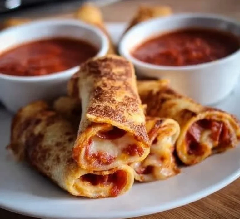 Cheesy Pepperoni Roll-Ups