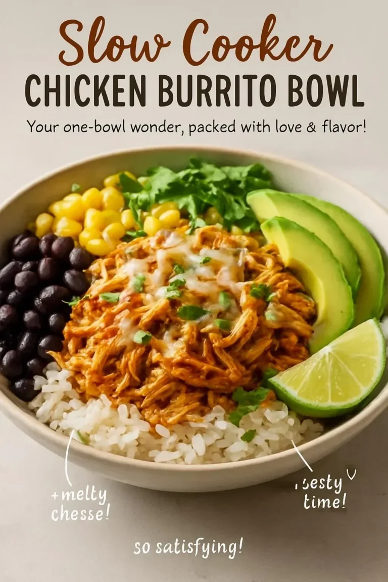 Easy Salsa Chicken Burrito Bowl