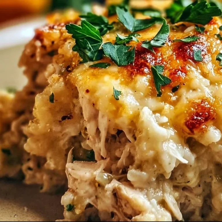 Chicken Cauliflower Rice Casserole