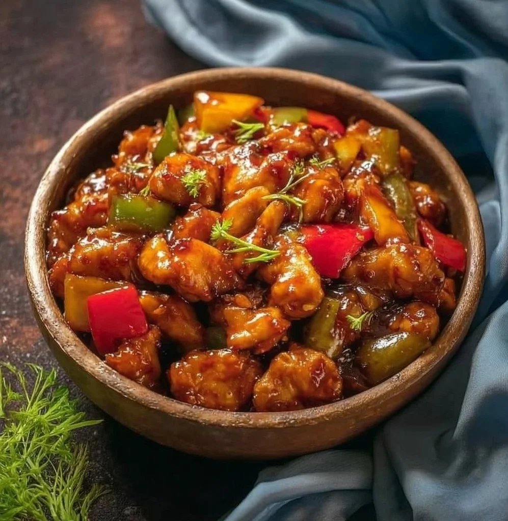 Chinese Style Mango Chicken Stir Fry