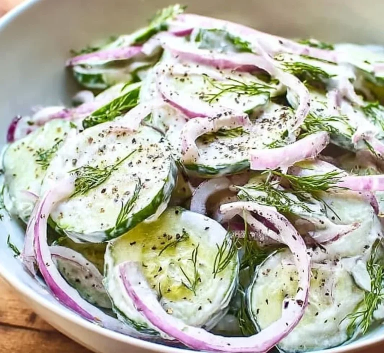 Creamy Cucumber Salad