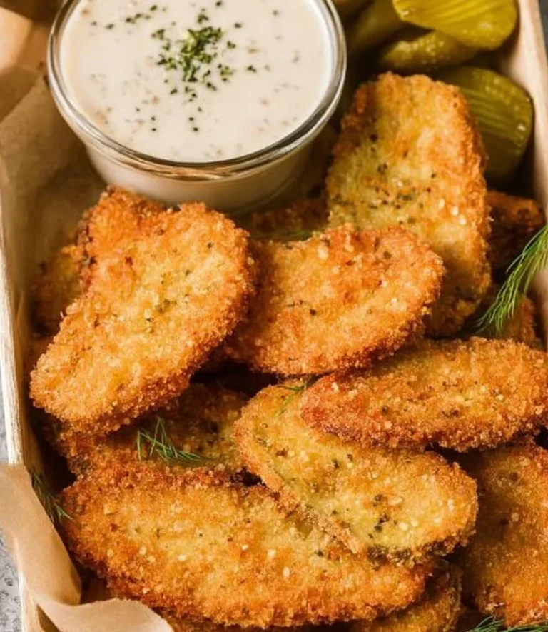 Crispy Homemade Fried Pickles